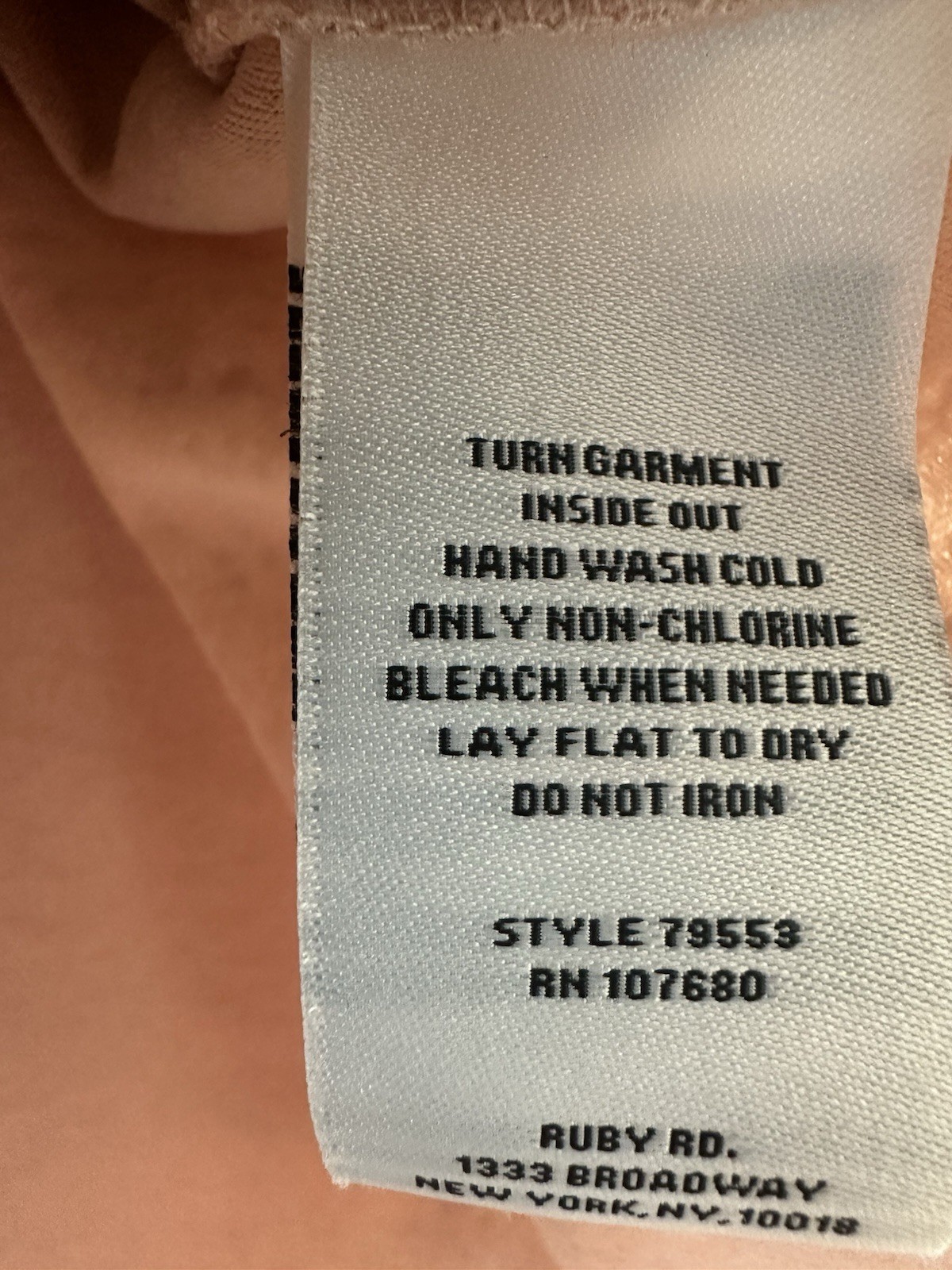 Ruby Rd. Pink Foil Drawstring Kangaroo Pocket Swe… - image 6