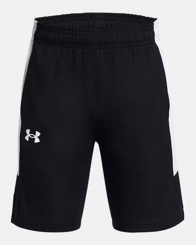 Under Armour Zone 1383402-001 Shorts Boy XL Black Textured Knit 7" Inseam SRT438 - Picture 9 of 12