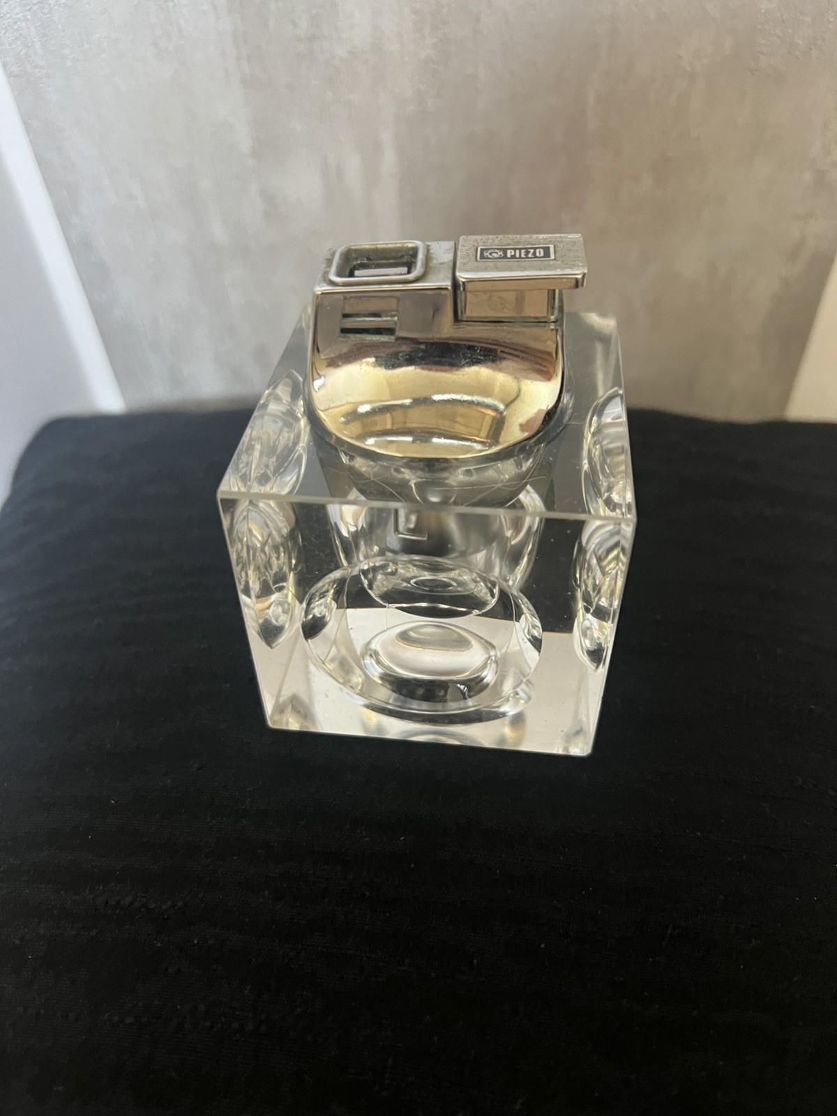 Vintage Concave Crystal