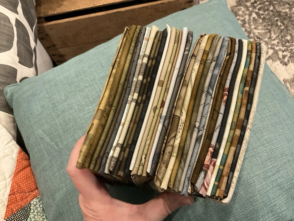 Lecien Mrs. March’s 系列 - 古董 - 34 脂肪 25 美分绗缝面料 — 第 4/4 张图片