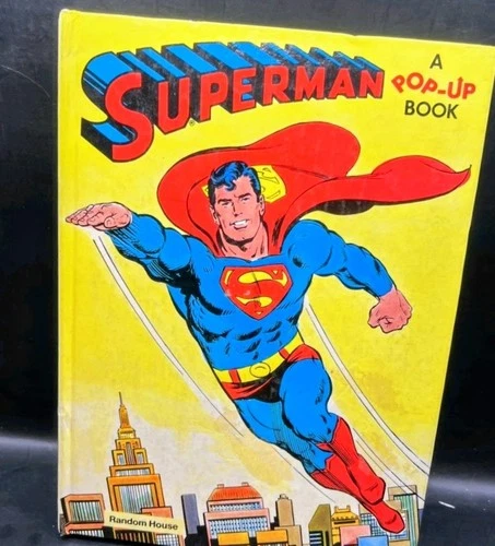 Vintage 1979 Superman Pop Up Book