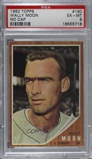 1962 Topps Wally Moon (Portrait) #190 PSA 6 2d2