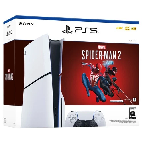 Sony PlayStation 5 Slim Disc Marvel&rsquo;s Spider-Man 2 Bundle