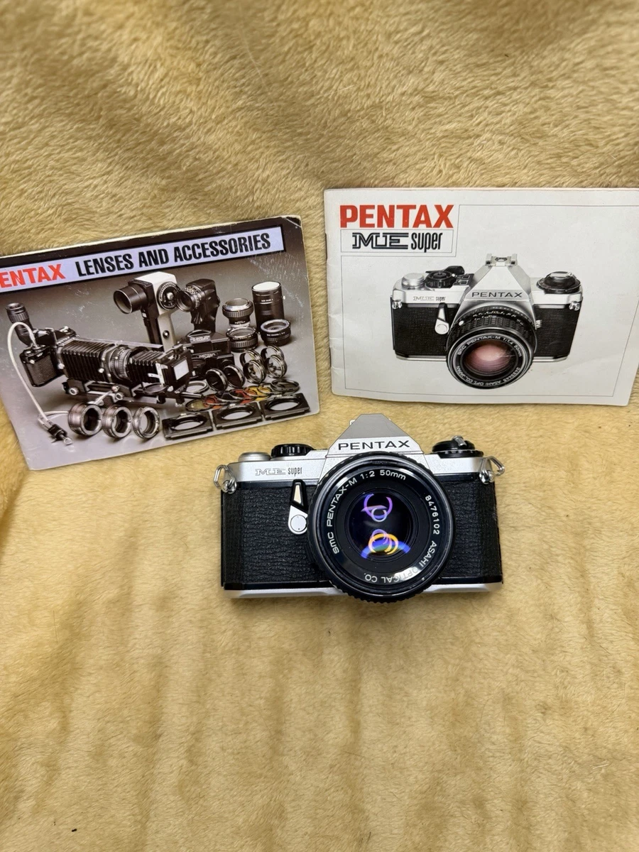 ‪PENTAX MEスーパー‪ TAKUMAR 1:2/35レンズ　ZOOM付き Amazon.com : Pentax ME Super 35mm SLR Camera Package : Camera And