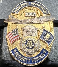 Air Force ONE Security Forces PRESIDENTIAL 2009 INAUGURATION Mini-Badge PIN