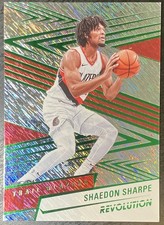 /149🔥 Shaedon Sharpe Green Storm #17 Trail Blazers clean and sharp