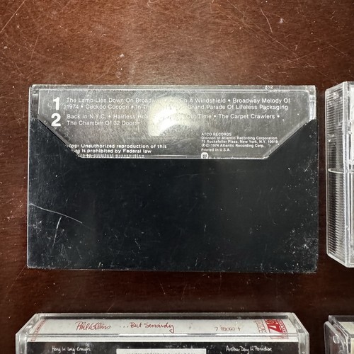 Vintage Phil Collins And Genesis Cassette Tape Lot Of 6 All Tested And Working - Picture 9 of 17