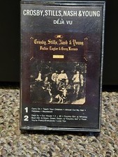 Crosby Stills Nash Young Deja Vu Cassette Tape UNTESTED