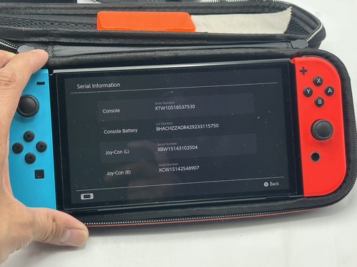 Nintendo Switch OLED Model HEG-001 Handheld Console 64GB + 128 GB Card BUNDLE - Picture 2 of 16