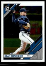 2019 Donruss Optic Sean Newcomb Atlanta Braves #117