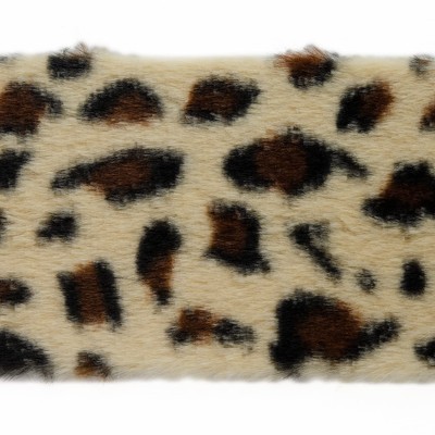 Chanda Faux Leopard Print Beige Multi | (5 Yard Cut) Trim