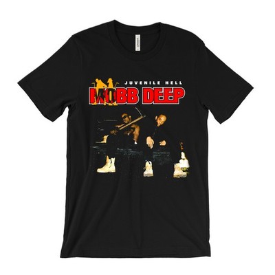 Mobb Deep Juvenile Hell T Shirt -  Prodigy, Havoc, 90s East Coast Hip Hop, Nas