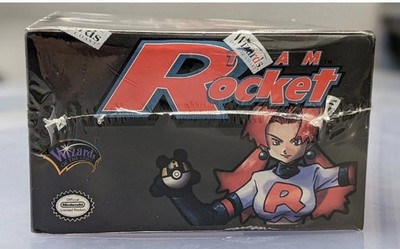 Pokmon TCG Team Rocket Sealed Booster Box Wizards of the Coast 2000 | eBay Pokmon TCG Team Rocket Sealed Booster Box Wizards of the Coast 2000 | eBay