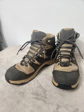 Danner Downrange 6" GTX Tan Black Charcoal Leather Goretex Hiking Boot - Size 13