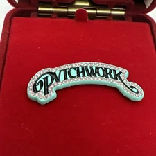 Pvtchwork Pin Pvtchwork & Co Pin Teal / Black with Stones Hat Club Rushmore