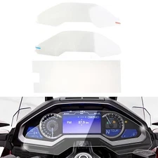 Speedometer Dashboard Screen Protector Film Set For Honda GL1800 18-22