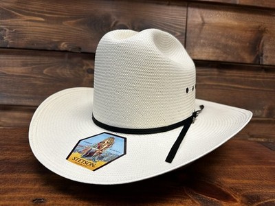 STETSON RANCHER 10X STRAW COWBOY Hat -Made in USA | eBay
