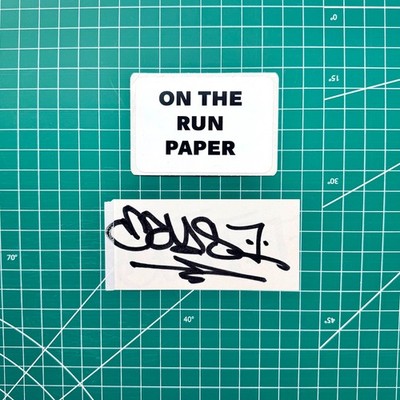 Rare Days 1 OTR Paper On The Run graffiti stickers NYC CES LA Los Angeles