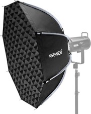 NEEWER 35" Octagonal Softbox,Quick Release Bowens Mount, Honeycomb Grid NS35P
