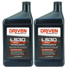 Driven Racing Oil 02906, LS30 Street Performance Oil, Synthetic 5W-30, 2 Quarts