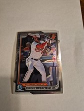 ENRIQUE BRADFIELD JR. 2024 BOWMAN DRAFT CHROME #BDC-135 FREE SHIPPING