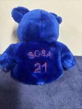 Teddy Bear Salvino's Big Bammers Sammy Sosa 21 Blue 1999 NEW