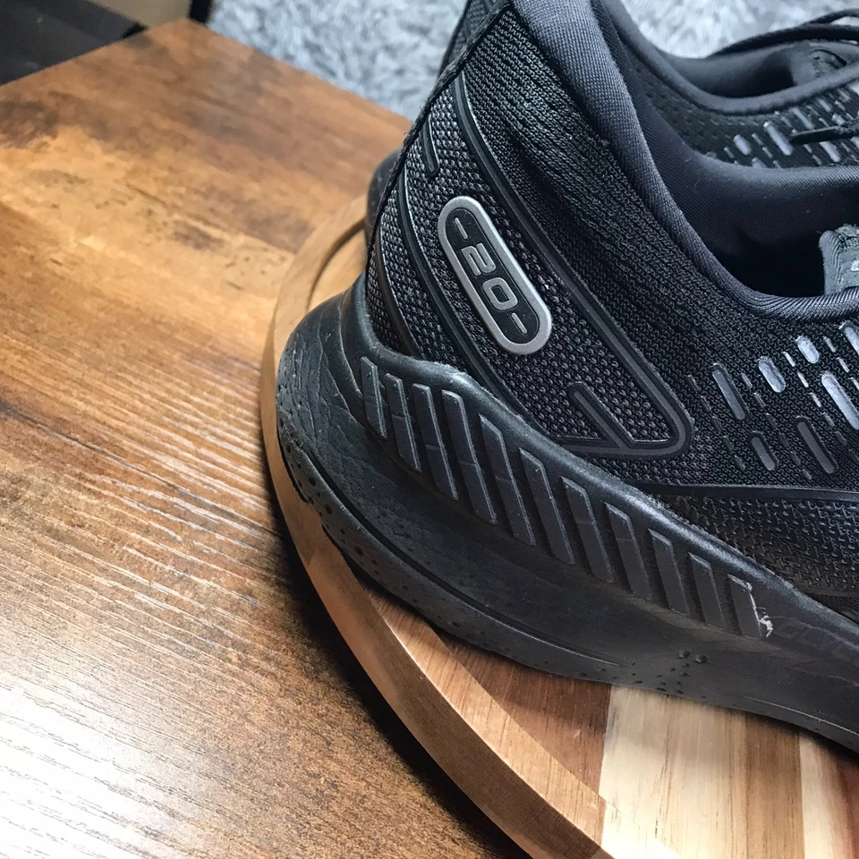 Brooks Glycerin GTS 20 Hombres 12D Negro/Negro Gimnasio Correr Tenis Foto 2 de 4