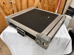 Two-Space Amp Rack Case 2U 19" Shell Surface Hardware - #1