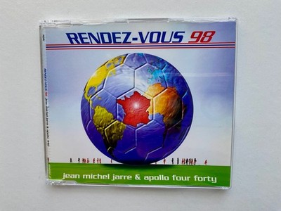 WORLD CUP ITV theme music 1998 - CD single - Rendez-Vous 98 - Jarre & Apollo 440