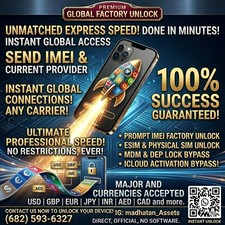 Global Factory Unlock Service for Mobile Phones – IMEI & Carrier Unlock