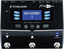 TC-Helicon Play Acoustic Vocal Guitar Effects Processor Harmony Pedal Used