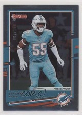 2020 Panini Donruss Press Proof Silver 67/100 Jerome Baker #154 00gy