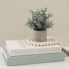 Upgraded Decorative Books for Home Decor - Coffee Table Faux Books for Decoratio