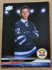 Brad Lambert 2024-25 Extended Series Round 1 Draft #738 Winnipeg Jets RC Rookie 