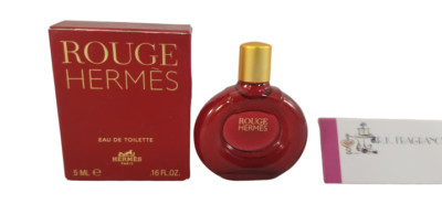 Hermes Rouge Women 0.16 oz/ 5 ml Eau De Toilette Mini New In The