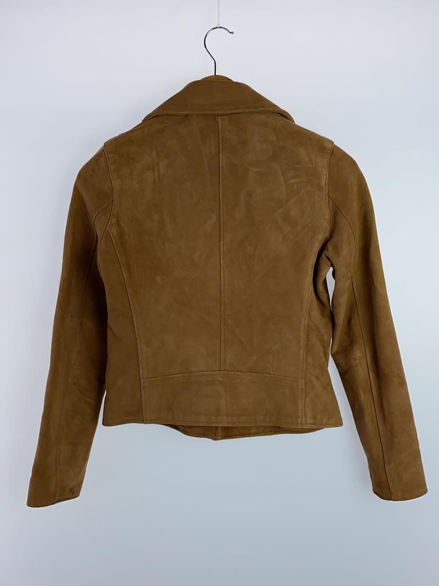 Nano Universe Base/Double Riders Jacket/36/Swed/Brown/Plain/Bm81Bz0805Sh 123 Nano Universe Base/Double Riders Jacket/36/Swed/Brown/Plain/Bm81Bz0805Sh 123