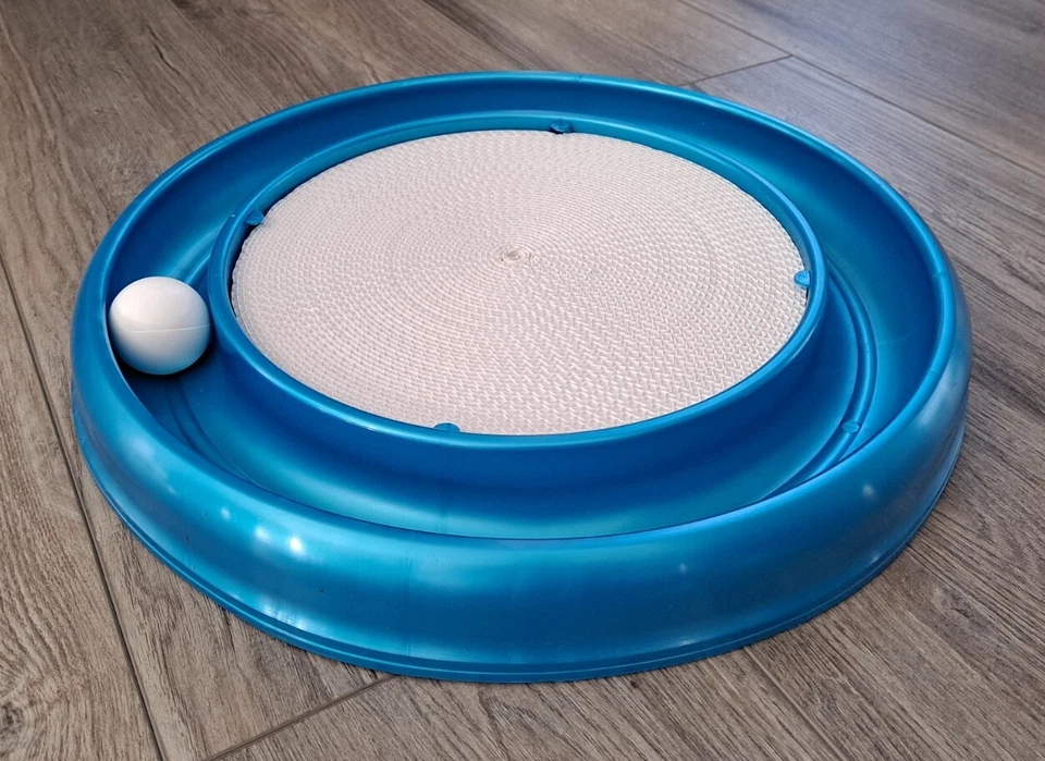 Cat Scratcher Replacement Pads, Stylish White 3 pk, Fit Turbo & Star Chaser Toys - Image 3 of 4