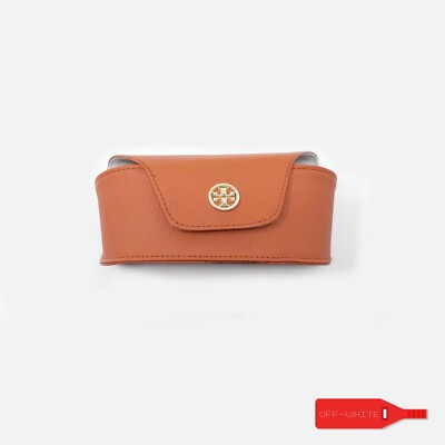TORY BURCH SUNGLASSES CASE ORANGE WOMENS | eBay display picture 3