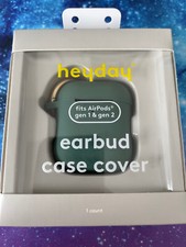 Heyday Earbud Case Cover Fits AirPods Gen 1  2 - Green. Brand New 