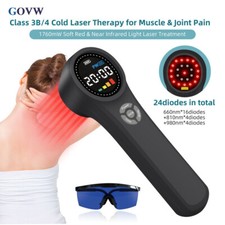 Cold Laser Therapy LLLT 660 810 980nm Pain Relief Device Red Light Acupuncture