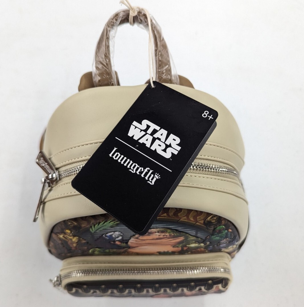 【Lounge Fly】Star Wars Return Jabba’s Palace Mini Backpack Loungefly Star Wars: Return of the Jedi 40th Anniversary