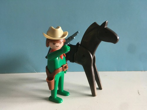 Playmobil - Klicky Western Oeste - Cowboy Caballo - 3342x - (USADO) R #3 | eBay