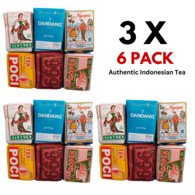 Authentic Indonesian Traditional Tea Bulk Set | Solo Java Loose Leaf Blend