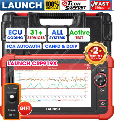 LAUNCH CRP919X Elite Auto OBD2 Bidirectional All System Diagnostic Scanner Tool