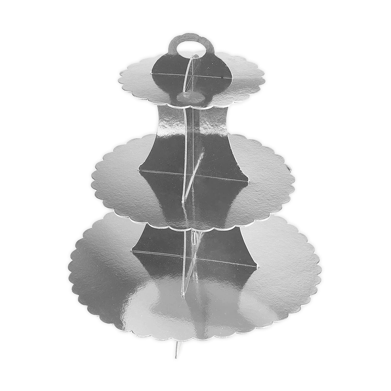 AEX 3-stufiger Kuchenständer Kinder Party Hochzeit einfaches Thema Cupcake Dessert Halter