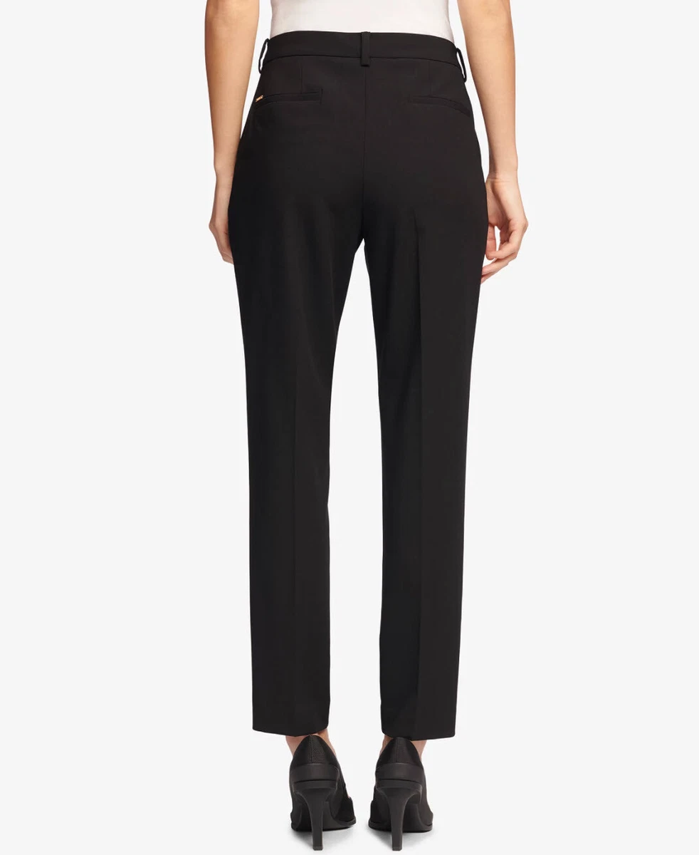 dkny essex slim leg pants