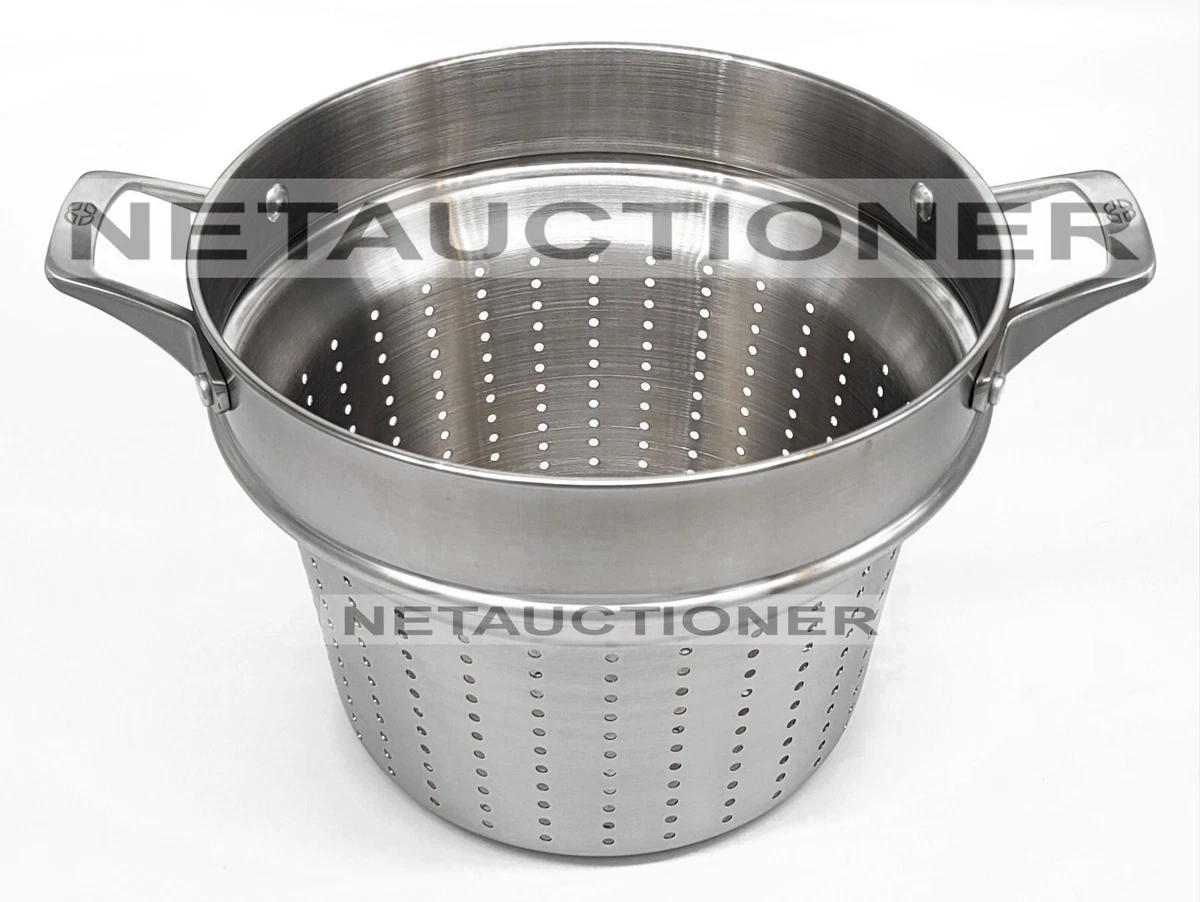 Stainless Steel Stockpot with Colander Insert