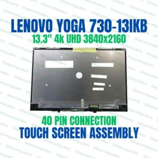 UHD 4K Touch Screen Digitizer LCD Display Frame Lenovo Yoga 730-13IWL 81JR