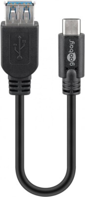 Sync & Charge Super Speed USB-C  auf USB A 3.0 Verlängerungskabel 0,2m