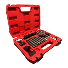 Kit chiavi smontaggio montaggio puleggia alternatore motore auto estrattore 18pz